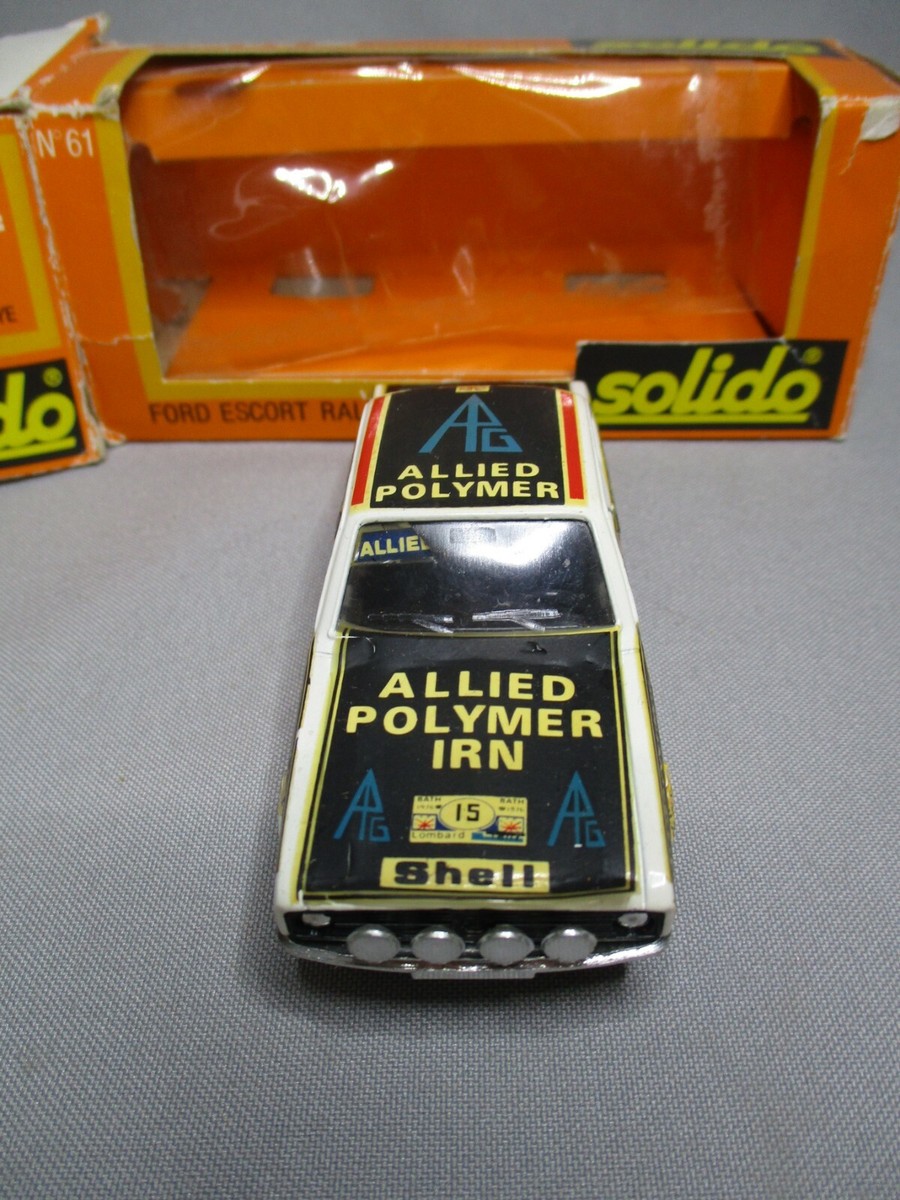 Modèle Réduit Ford Escort Rallye Bath 1976 #15 - Solido 1/43, Métal, Bon état