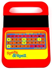 Speak & Spell 09624 Kahootz Classic Electronic Learning Game ~ Tested Works