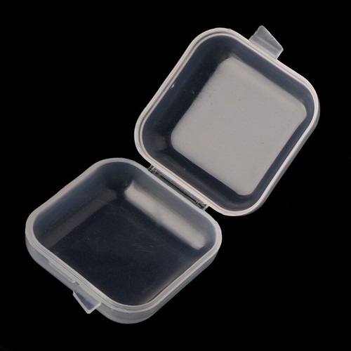 20Pcs Square Mini Clear Storage Plastic Containers Box & Lids for Small Items - Picture 11 of 13