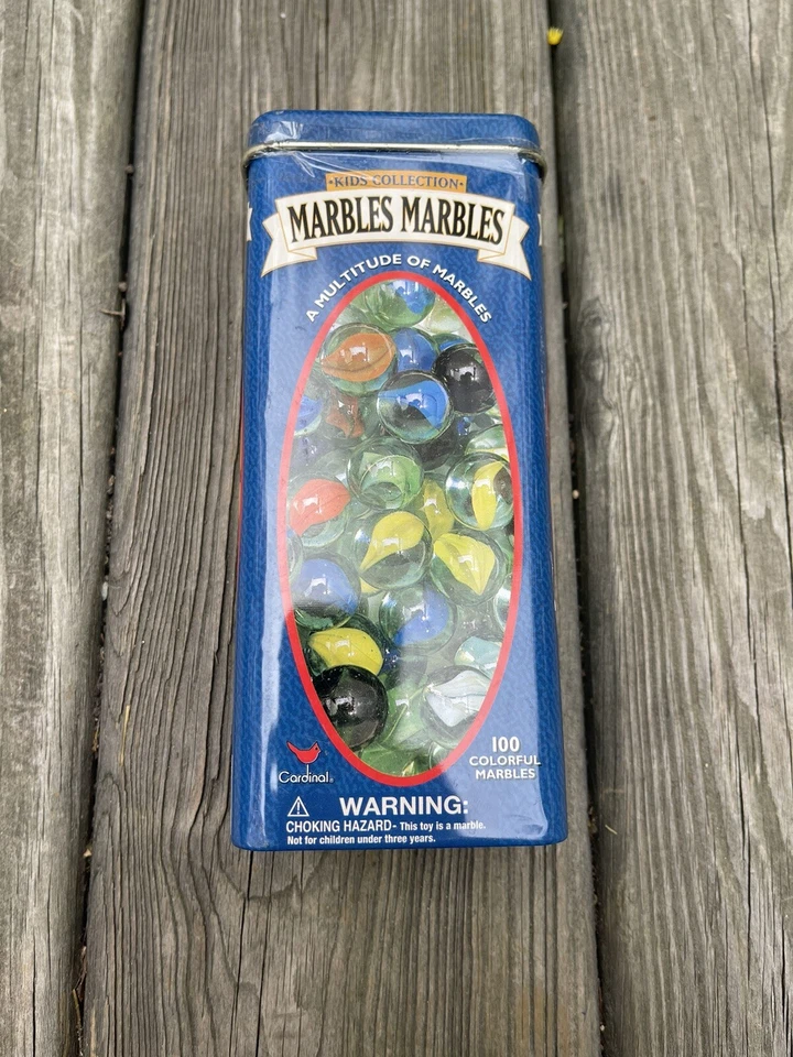 Colección Cardinal Kids vintage 2001 de 100 canicas en una lata Foto 2 de 4