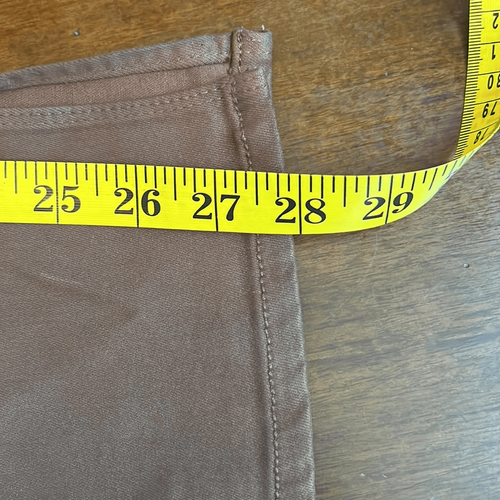 Hudson Jeans Nico Mid-Rise Straight Ankle Jean- Coated Tortise Shell- Sz 28 NWT - Picture 9 of 13
