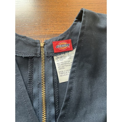 Dickies Girls Twill Jumper Dress Girls Size 7 Reg Navy Blue School Uniform NWT - Picture 3 of 5