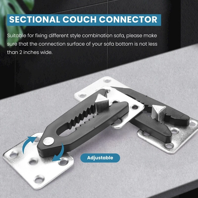 Sofa Snap Sectional Couch Connector Instructions Baci Living Room