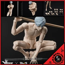 NEW VTOYS x BMS BODY ONE VB002 WHITE SKIN 1/12 ACTION FIGURE Presale