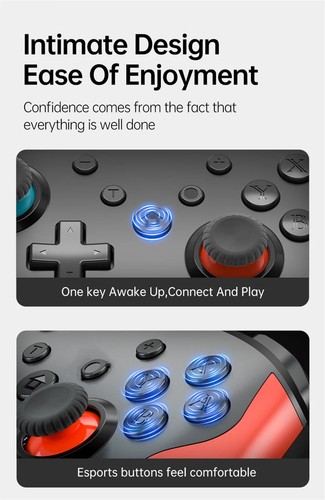 Wireless Controller No Latency Bluetooth Gamepad PC Joystick For Nintendo Switch - Picture 17 of 22