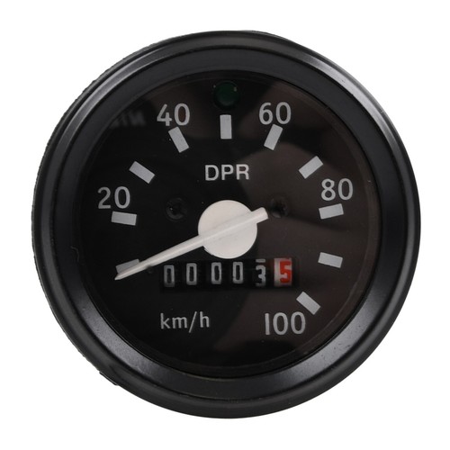Tacho ø60 (100 km/h) mit Blinkerkontrolle für Simson S50 S51 S53 S70 Schwarzring - Bild 3 von 4
