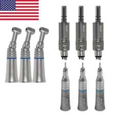 NSK Style Dental Slow Low Speed Contra Angle/Straight/Air Motor Handpiece 4H PAD