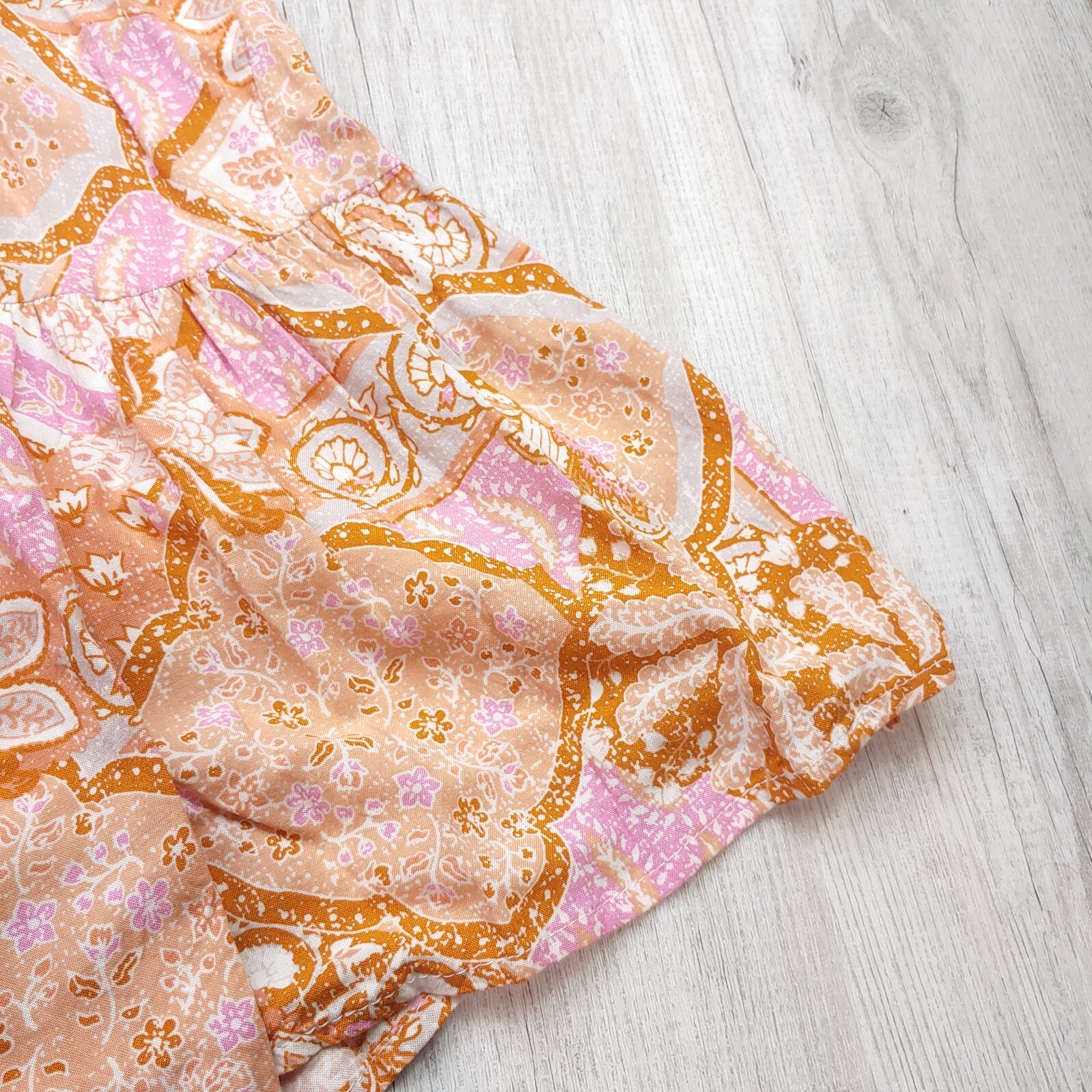 Dreamcatcher Boho Patchwork Floral Flowy Dress 14… - image 7