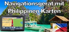 TomTom Navi XL mit Philippinen Karten von 2025 - Top Navigationsgerät für Urlaub