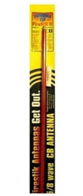 FireStik FS-4R 4' Heavy Duty 900 Watts Top Loaded Tunable Tip CB Antenna RED NEW