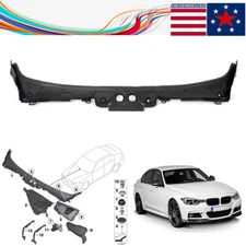 For 2012-2019 BMW 3 Series F30 328i 335i Windshield Wiper Cowl Cover 51717258177