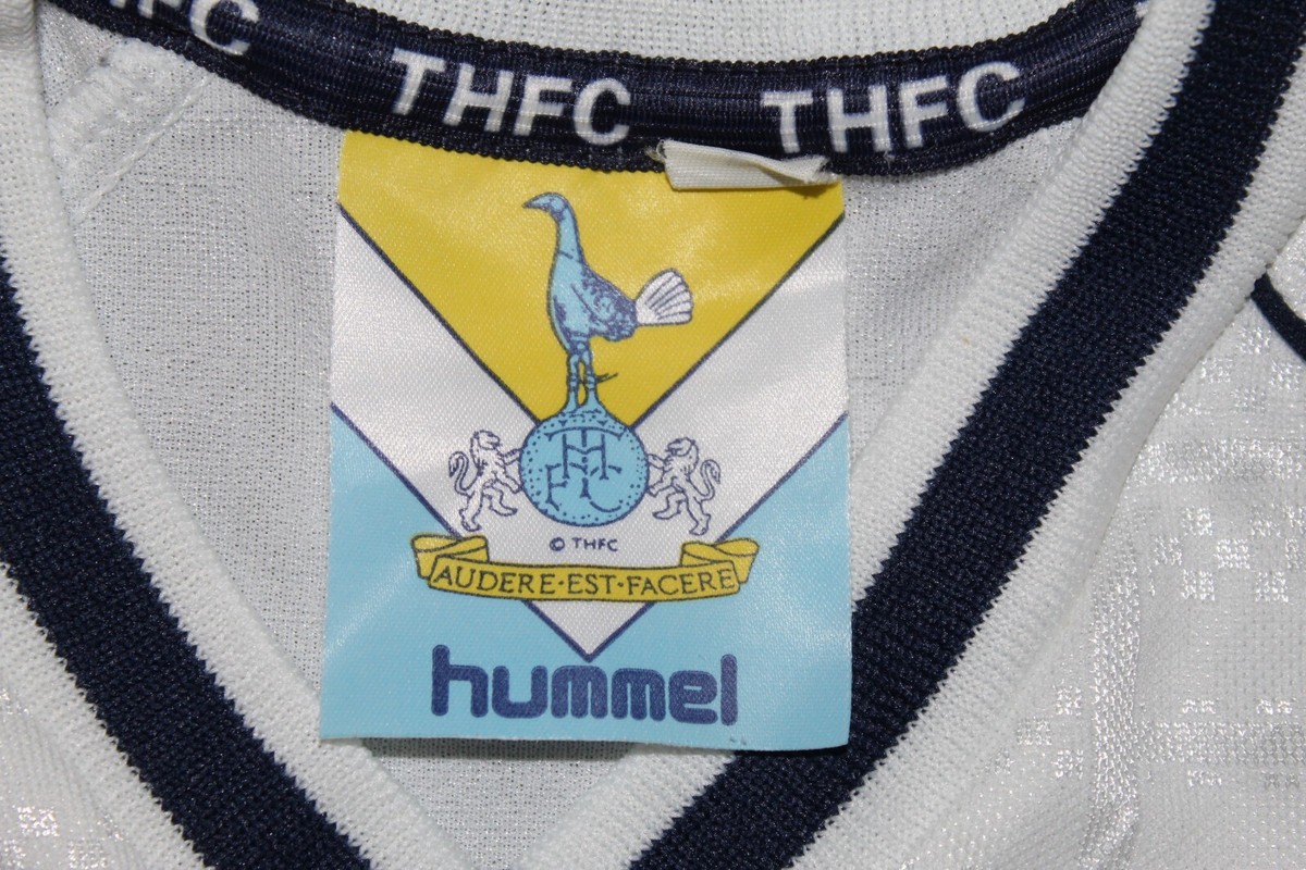 Vintage Tottenham Hotspur 1989 1990 1991 Hummel Home Shirt