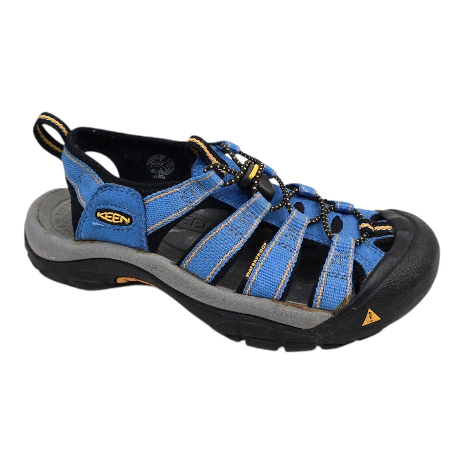 Sandali KEEN donna 7 Newport H2 punta chiusa impermeabili outdoor escursionismo blu nero