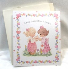 NEW 1998 Vintage HALLMARK PRECIOUS MOMENTS Photo Album Scrapbook 8 Pages New