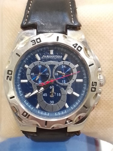 Chronotech A 200 Chronograph Men's Watch 10 Atm WR Steel Registered Design 7922M
