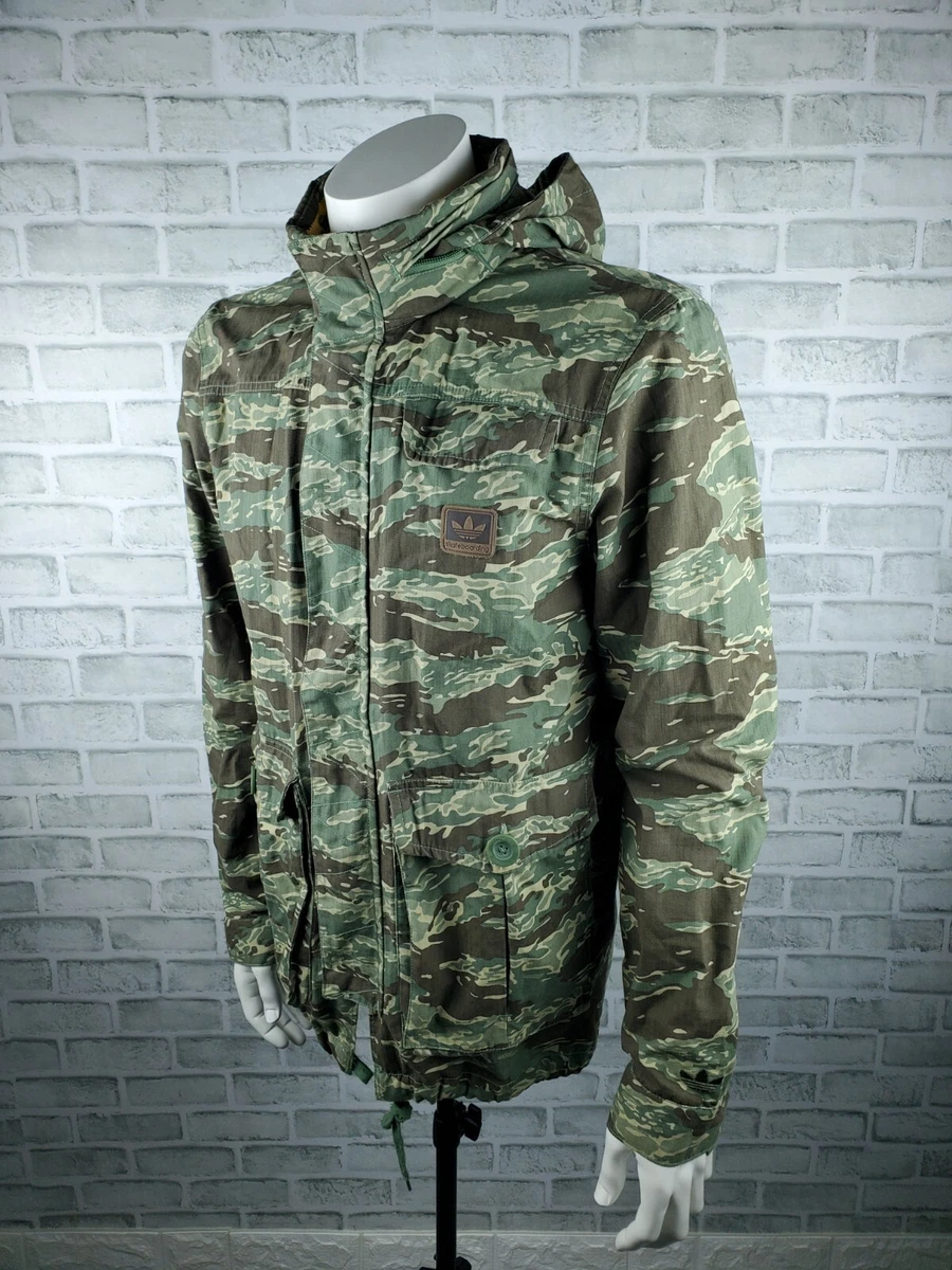 Adidas tiger shop camo jacket