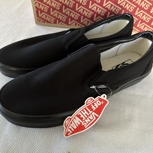 Sneakers casual classiche da uomo 11 Vans tutte nere - Foto 3 di 7