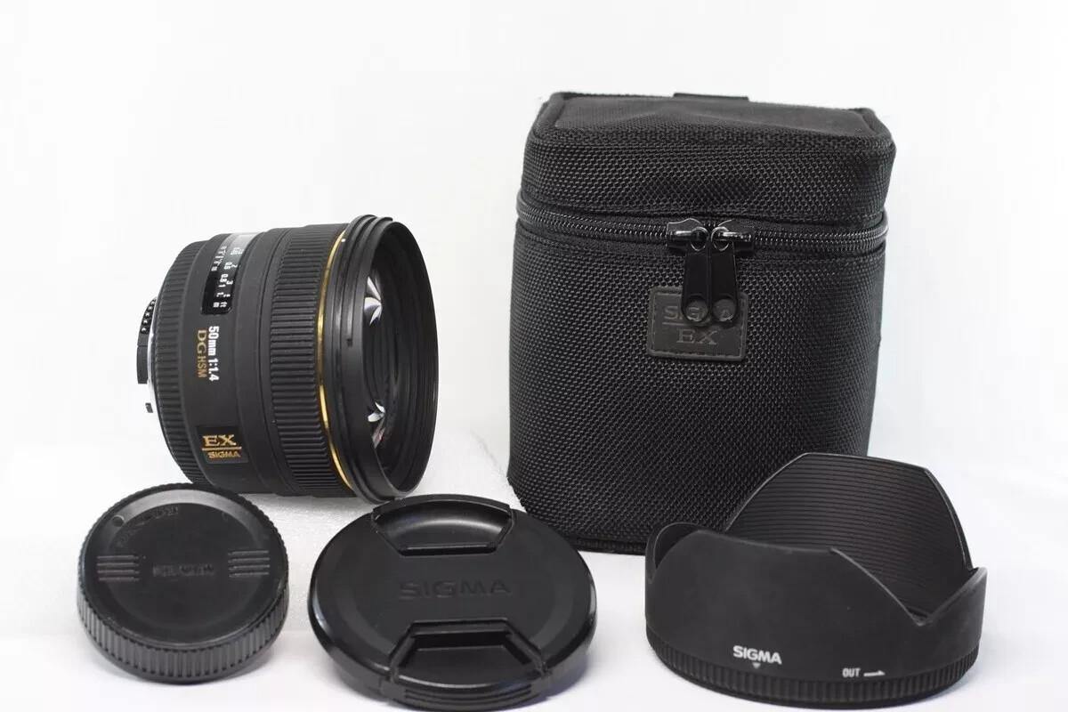 READ! Sigma 50mm EX DG HSM Lens for Nikon