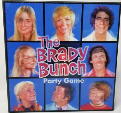 The Brady Bunch RETRO TV Party Game of Bluffing and Deduction 3-8 Players SEALED