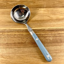 Washington Forge MARDI GRAS 1 Ladle Williamsburg Blue Handle Stainless Flatware