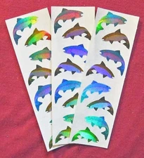 Mrs Grossman Three Sheets Reflective 2x6inch 'Salmon' (c-1996)