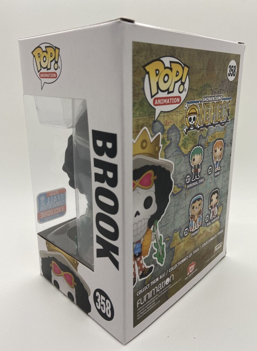 Funko POP One Piece Brook 358 NYCC 2018 Exclusive Authentic