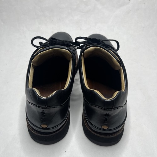 Samuel Hubbard DressFast Dress Sneaker Nero Pelle Casual Cap Toe Uomo Taglia 9,5 - Foto 6 di 12