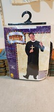 ADULT HALLOWEEN COSTUME PRIEST NEW IN PACKAGE SIZE MEDIUM STANDARD