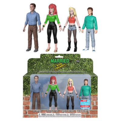 Married with Children Bundy Family 3.75  NYCC 2018 Action Figure 4 Pack New