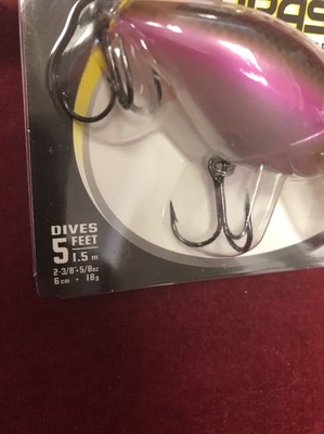 Leurre Storm Arashi Silent Square 5 - Crankbait Circuit Board, Profondeur 1,5m (5'), Couleur Wakasagi