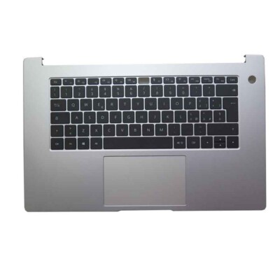 Silver PalmRest&Italian keyboard For HUAWEI MATEBOOK D 15 Boh-WAP9R Boh-WAP9AR