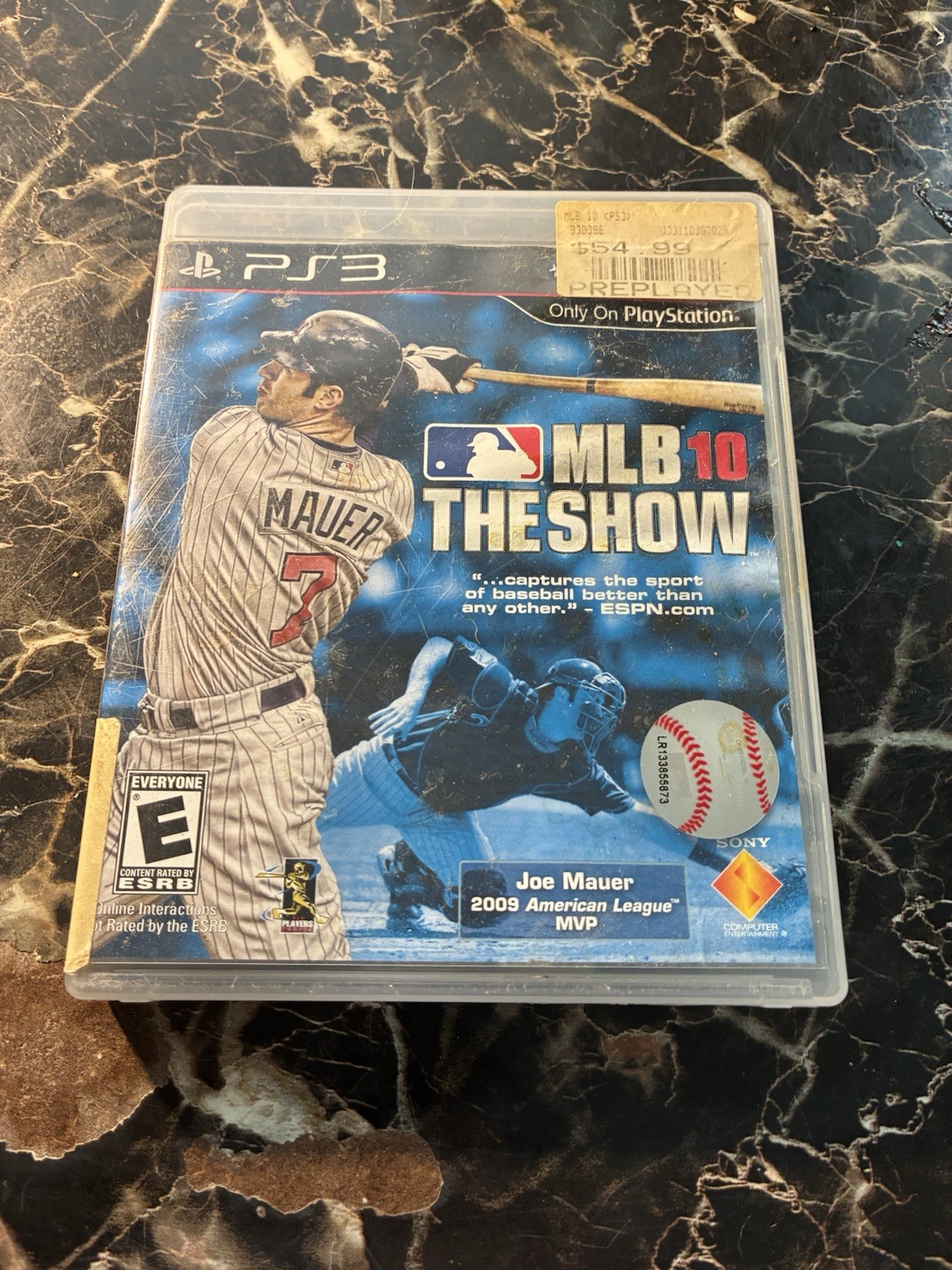 MLB 10: The Show (Sony PlayStation 3, 2010) PS3