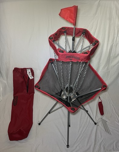 Innova DISCatcher TRAVELER 12 Chain Portable Disc Golf Basket With Bag And Strap
