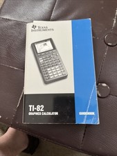 TEXAS INSTRUMENTS TI-82 GRAPHICS CALCULATOR GUIDEBOOK MANUAL FUNCTION SHEET