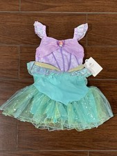 Disney Baby Little Mermaid Ariel Dress Costume Purple Green Baby Girl 6-12M-Cute
