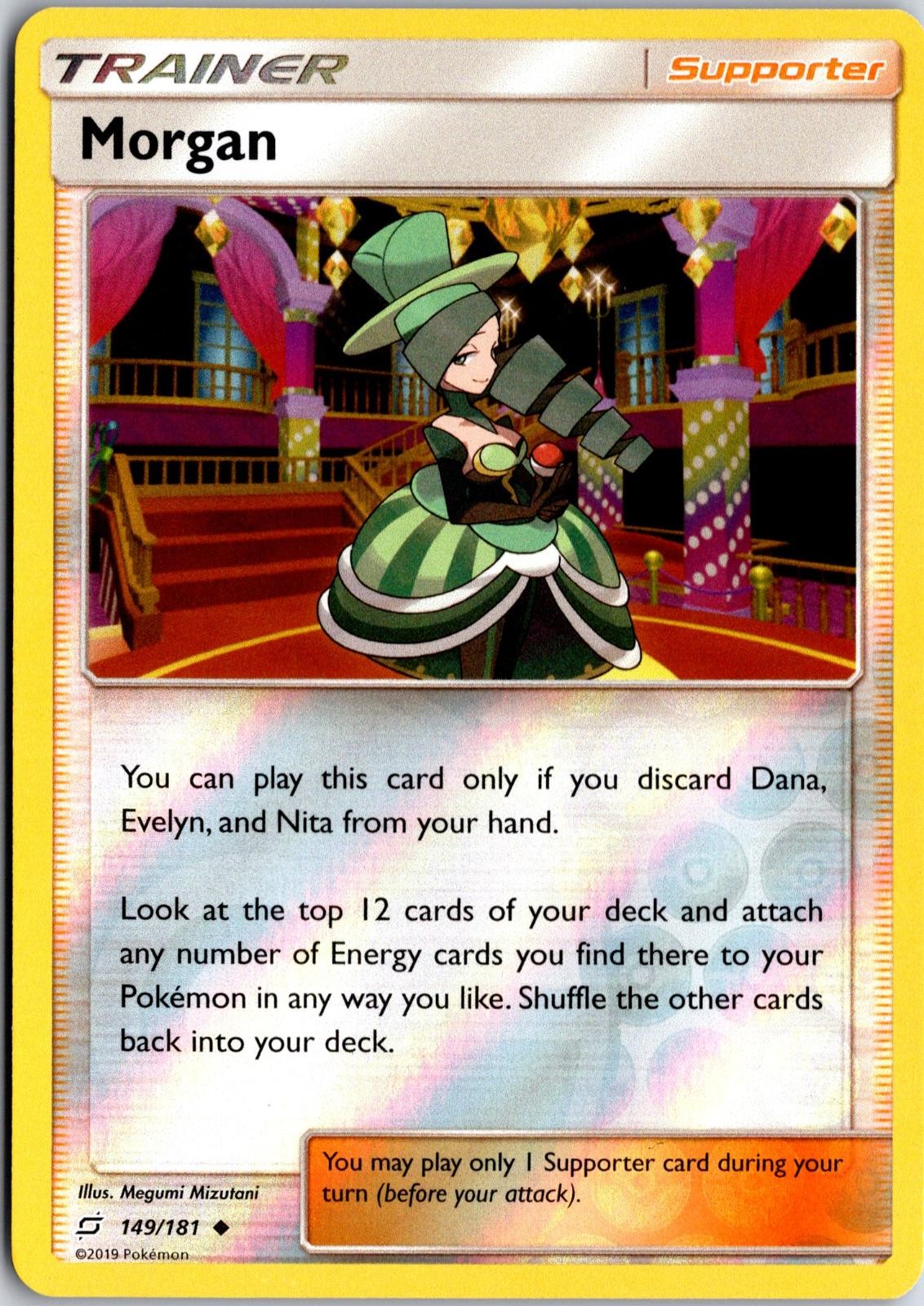 Morgan 149/181 UC Team Up Pokemon Reverse Holo NM/M