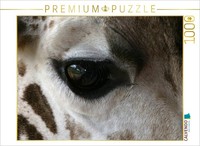 Calvendo Puzzle Giraffes – A Glimpse | 1000 Pieces, Finished Size 25.2 × 18.9 In