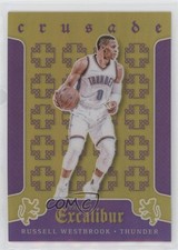 2015-16 Panini Excalibur Crusade Purple 8/60 Russell Westbrook #8 1u6