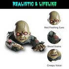 Scary Animated Crawling Baby Halloween Prop Zombie Ghost Baby Doll Haunted Décor — photo 9