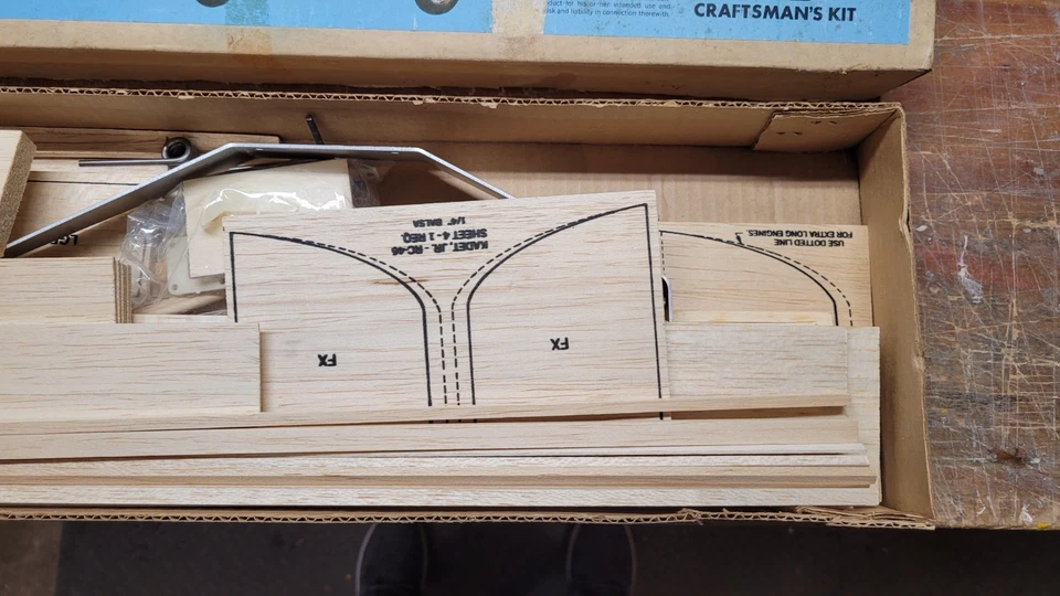 Vintage RC Kit - Sig Kadet Junior - Rc Airplane Kit Nib Nice - Image 3 of 4