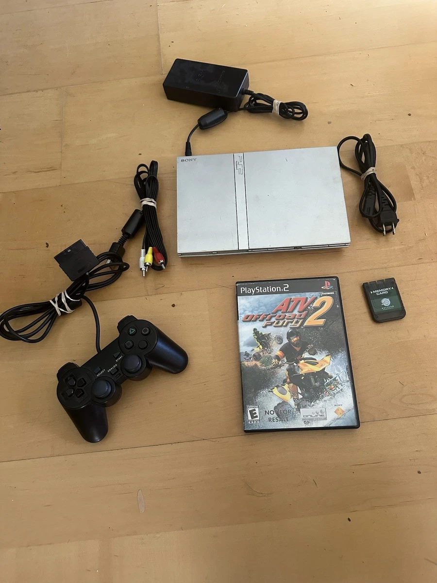 Sony PlayStation 2 - Slim NTSC-U/C (US/Canada) Silver Consoles for
