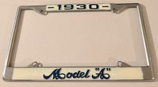 1930 Model A Ford Booster License Plate Frame