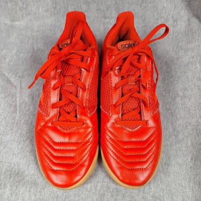 Adidas Predator 19.4 Sala Indoor Soccer Shoes Men's/Junior Size 5 Gum Soles Red