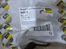 4-Viega MegaPress Stainless Steel 316 90  Elbow 1-1/4 in Smart Connect 90835