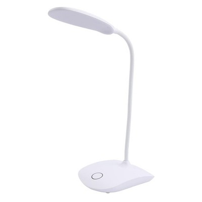 GENIE TL04 LED Schreibtischlampe weiß mit flexiblem Arm Sensor-Touch dimmbar