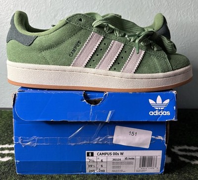 US Women s 7.5/Men s 6.5 - Adidas Campus 00s  Preloved Green  JR0104, New in Box