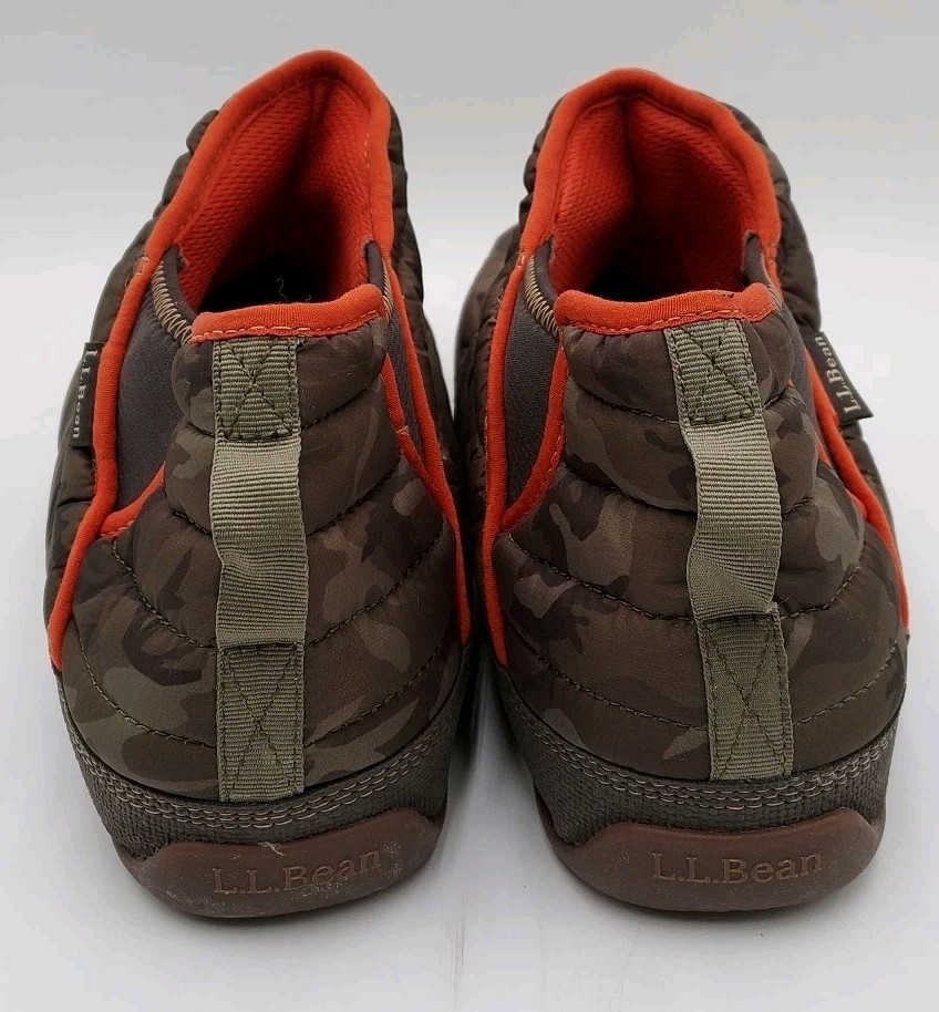 LL Bean Mountain Classic Quilted Ankle Boots II Men\'s Size 11 Loden Camo Slip On LL Bean Mountain Classic Quilted Ankle Boots II Men main image 3