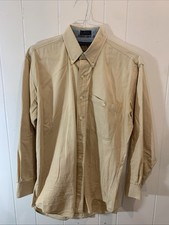 VTG Chaps Ralph Lauren Dress Shirt Mens 15 32/33 Long Sleeve USA Made