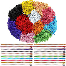 220PCS 100Mm Ball Bead Chain Ball Chain Keychain Dog Tag Necklace Chains Beaded
