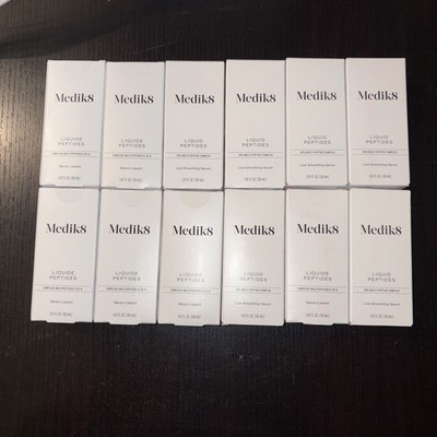 Medik8 Liquid Peptides - Multi Peptide Face Serum Lot of 12 1.01fl oz New Sealed